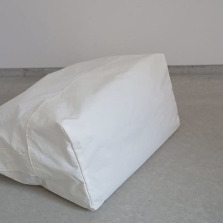 "SIDE POCKET" TOTE　WHITE　NO.54