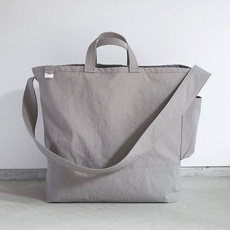 "SIDE POCKET" TOTE　GRAY　NO.145