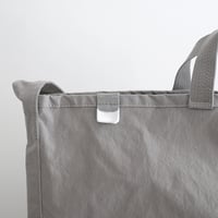 "SIDE POCKET" TOTE　GRAY　NO.148