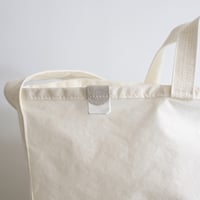 "SIDE POCKET" TOTE　WHITE　NO.51