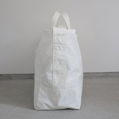 "SIDE POCKET" TOTE　WHITE　NO.54