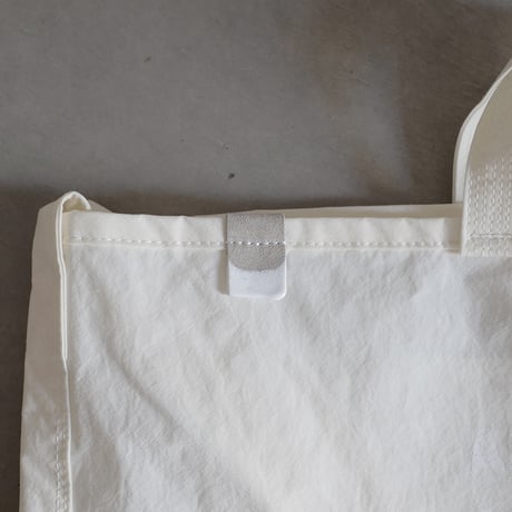 "SIDE POCKET" TOTE　WHITE【Special Edition】NO.4