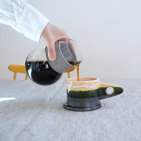 STUDIO PREPA COFFEE SERVER ＆ SLEEVE + COFFEE COZY TOTE set　GRAY　NO.5