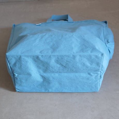 "SIDE POCKET" TOTE　SKY　NO.2