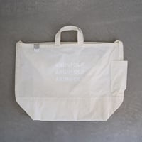 "SIDE POCKET" TOTE　WHITE【Special Edition】NO.4