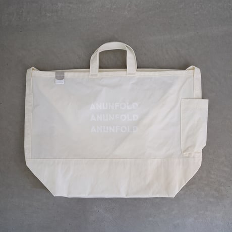 "SIDE POCKET" TOTE　WHITE【Special Edition】NO.4