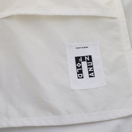 "SIDE POCKET" TOTE　WHITE　NO.54