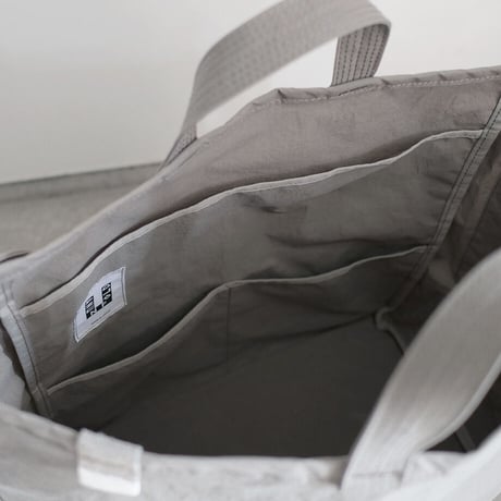 "SIDE POCKET" TOTE　GRAY　NO.145