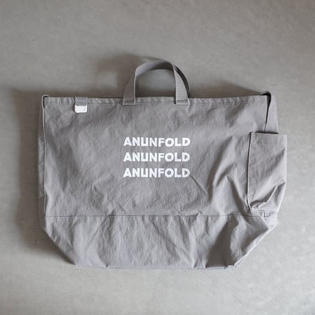 "SIDE POCKET" TOTE　GRAY【Special Edition】NO.2