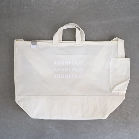 "SIDE POCKET" TOTE　WHITE【Special Edition】NO.2