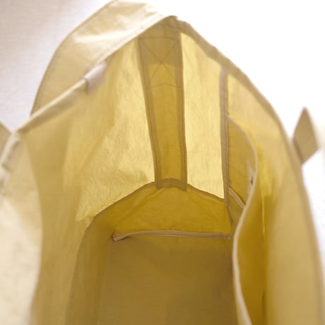"SIDE POCKET" TOTE　HONEY MUSTARD　NO.6