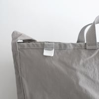 "SIDE POCKET" TOTE　GRAY　NO.150