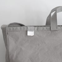 "SIDE POCKET" TOTE　GRAY　NO.147