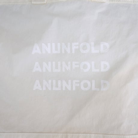 "SIDE POCKET" TOTE　WHITE【Special Edition】NO.4