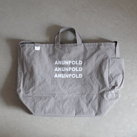 "SIDE POCKET" TOTE　GRAY【Special Edition】NO.4