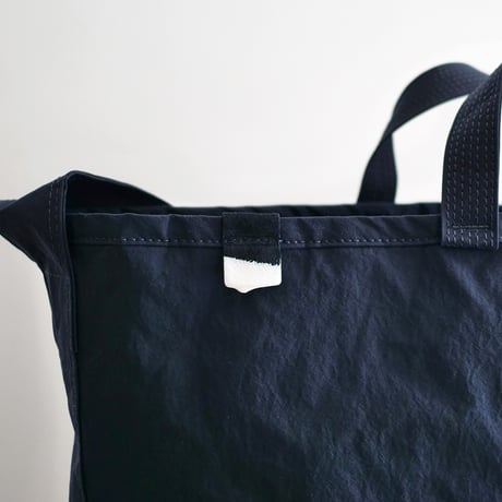 "SIDE POCKET" TOTE　MIDNIGHT BLUE　NO.14
