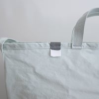 "SIDE POCKET" TOTE　WATER　NO.6