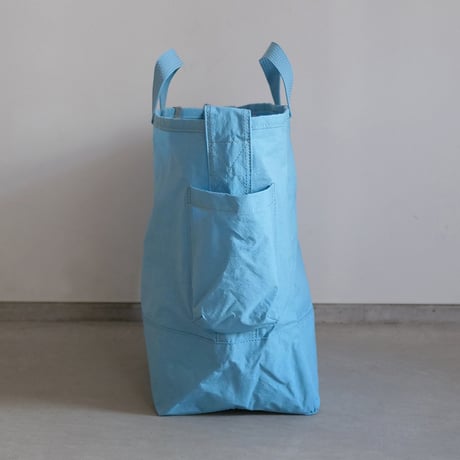 "SIDE POCKET" TOTE　SKY　NO.2