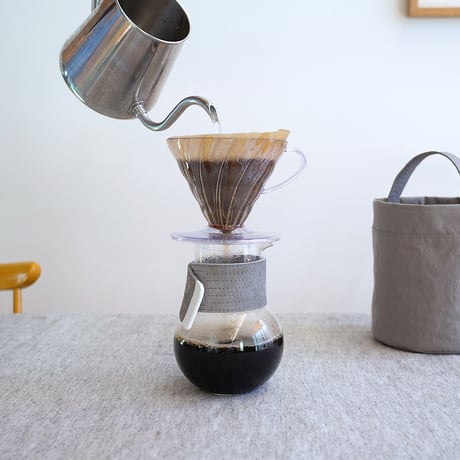 STUDIO PREPA COFFEE SERVER ＆ SLEEVE + COFFEE COZY TOTE set　GRAY　NO.5