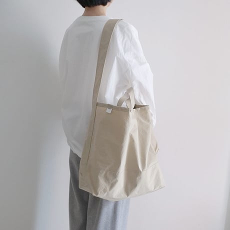 "SIDE POCKET" TOTE　SAND　NO.7