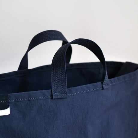 "SIDE POCKET" TOTE　MIDNIGHT BLUE　NO.14