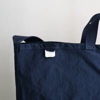 "SIDE POCKET" TOTE　MIDNIGHT BLUE　NO.20