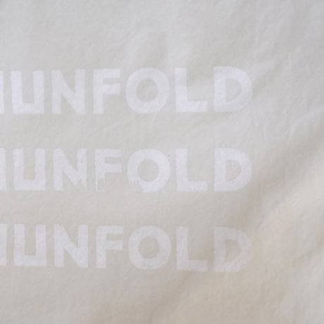 "SIDE POCKET" TOTE　WHITE【Special Edition】NO.4