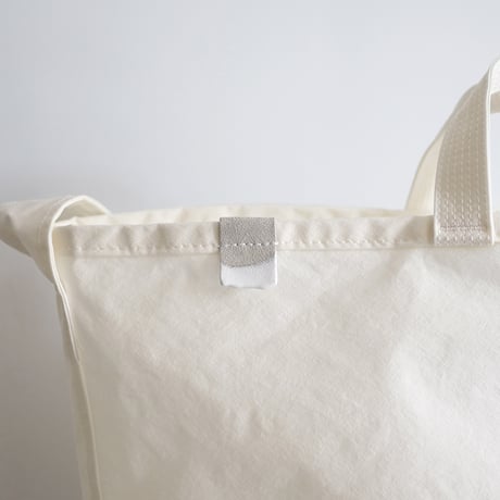 "SIDE POCKET" TOTE　WHITE　NO.53