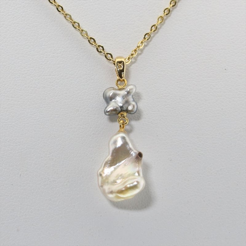 タヒチケシパール　ネックレスチャーム　ペンダント タヒチ,ケシパールネックレス