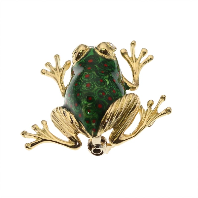 ミキモト K18 18金 タイピン ブローチ カエル フロッグ ミキモト K18 18金 タイピン ブローチ カエル フロッグ - メルカリ