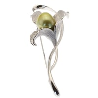 GALLERY megumi 保証書付き SV925 コンクシェル カメオ ペンダント