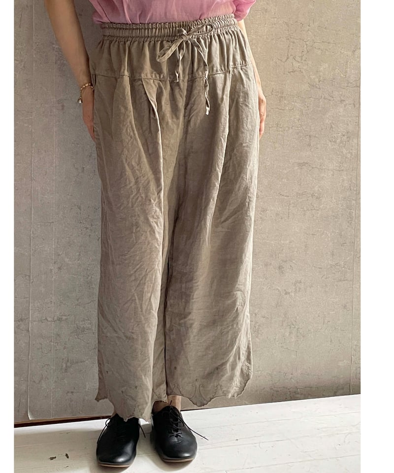 Vivienne Westwood 綿ローン スカラップレース キュロットパンツ org.jpg