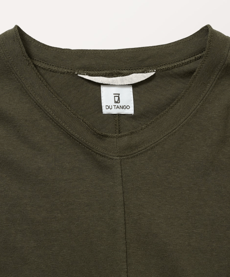 DC-0261 ＶネックロングスリーブTEE 4COLOR