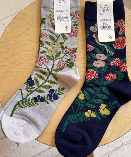ande　11320551 FLOWER SOCKS２色