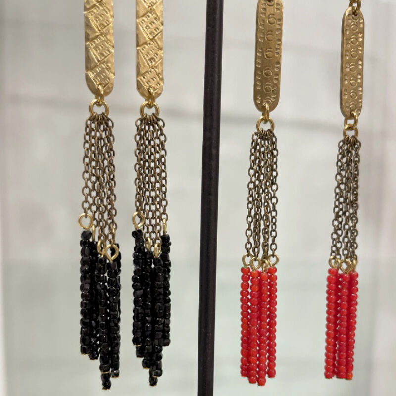 Yumica Egargo ❣️k18 サファイア シャララン ピアス K18イエローゴールド ダイヤモンド ピアス : ジェムキャッスル