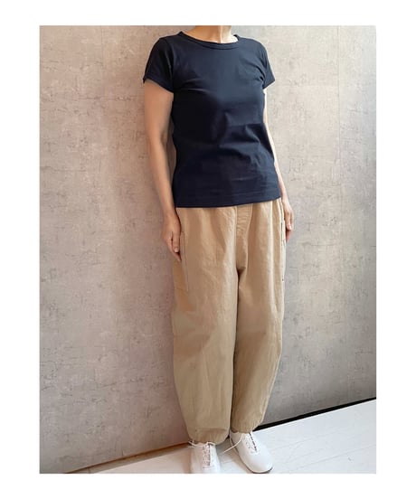 FABRIQUE en planète terre 　251-005 ベーシッククルーネックTEE　ダークネイビー