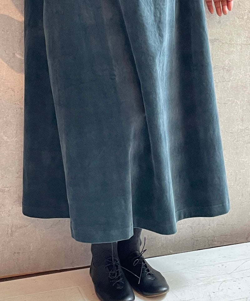 FABRIQUE en planète terre 252−066 ベルベットワンピース ス