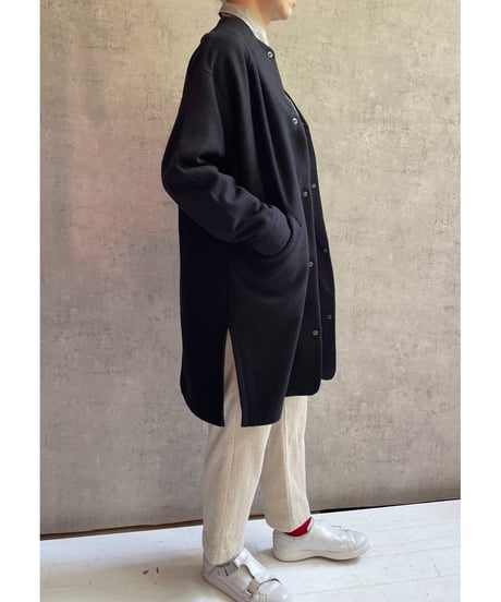 2025AW　DU TANGO　DC-0753　ウールパイルコート　DARK NAVY