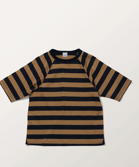 TC-0661　ボーダーラグランTEE　Bage✖️Navy /Grey✖️Navy