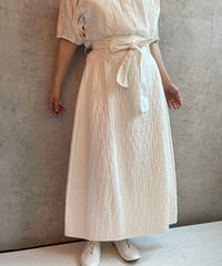 ikitsuke　72350 キルトフレアスカート　オフ