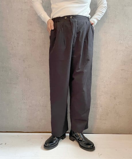tsukinowa TP056 コットンストレッチのイージーパンツ　BLACK