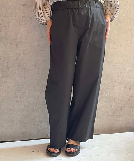 made in Japan   FABRIQUE en planète terre 　261−097 WIDE PANTS BLACK