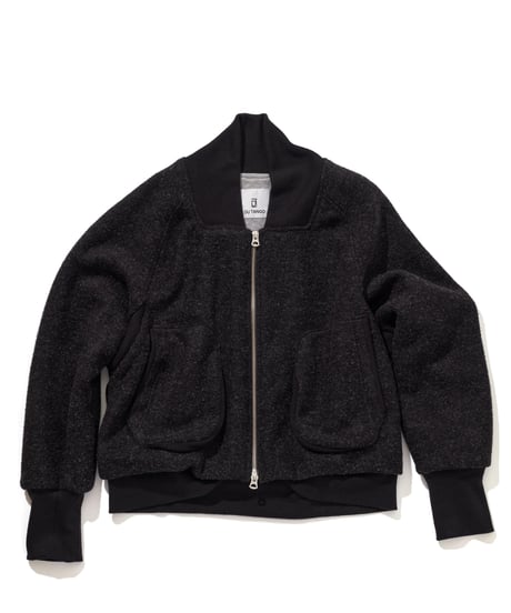 DC-0663　テリーナップブルゾン　 CHARCOAL