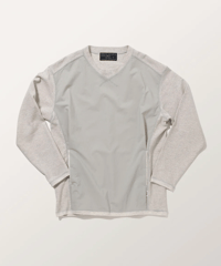 2025AW　DU TANGO　DC-0153　コンビロンTEE　OATMEAL