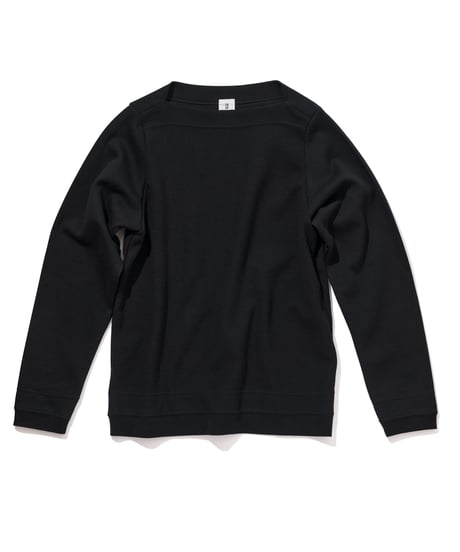 DC-0363　ボートネックTEE　  BLACK