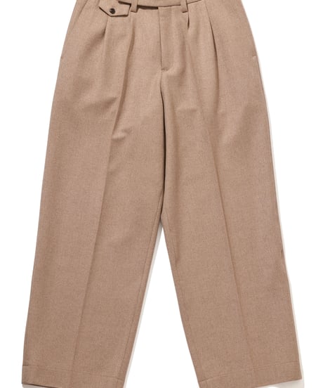 DP-0763　ツィードマニッシュパンツ　 TOPGREY