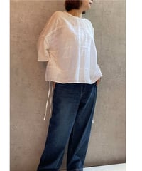 (g)グラム　g585 　レース３wayTOPS  WHITE