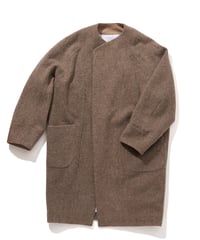 DA-0363　シャギーコクーンコート　TOPBEIGE