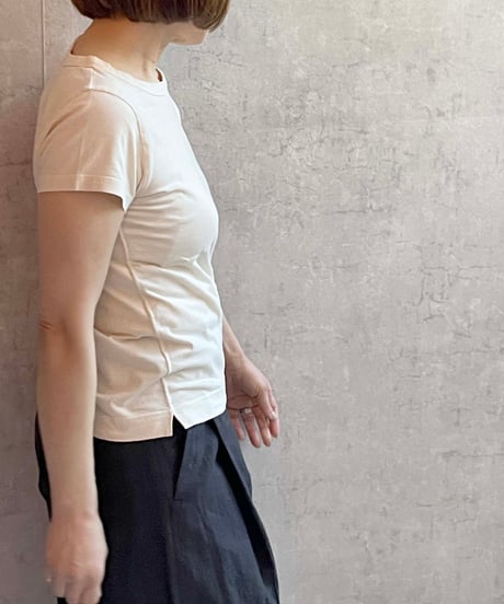 FABRIQUE en planète terre 　251-005 ベーシッククルーネックTEE　ダークネイビー
