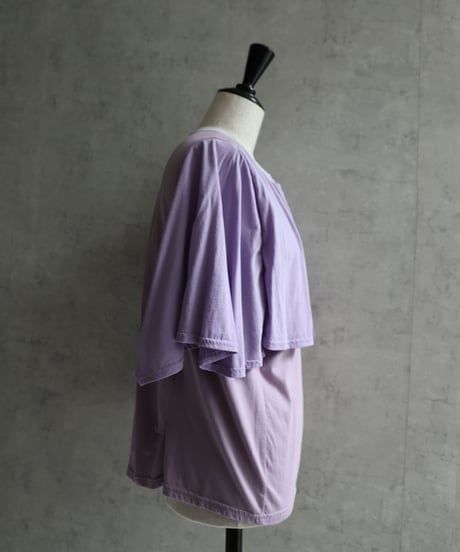 ★tsukinowa  　TT123　前後で着れるスクエアフリルTee・ピンク
